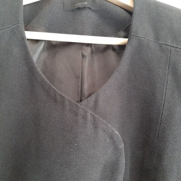 JOE'S JEANS Canvas Moto Bomber Textile Jacket Black Sz S - Picture 8 of 16